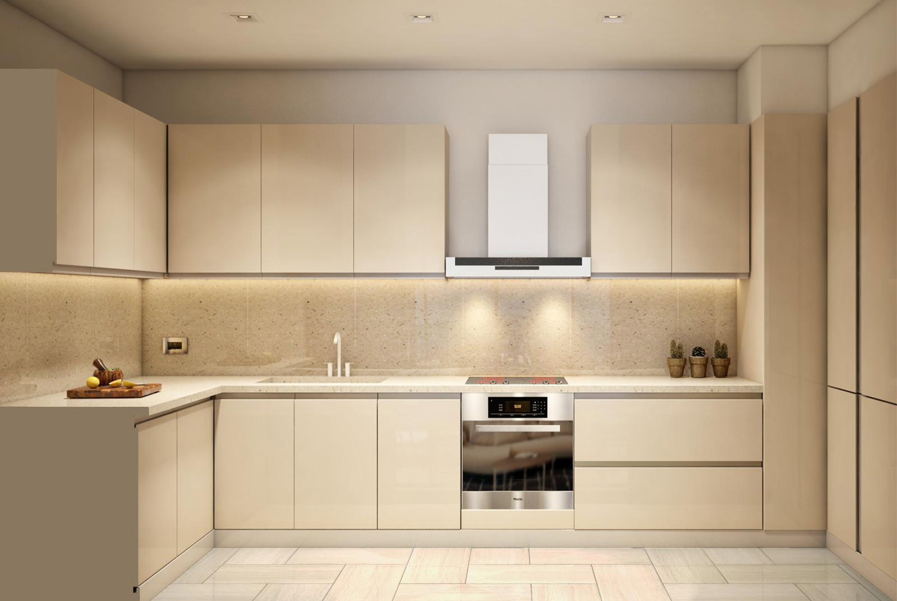 bomonti residences kitchen