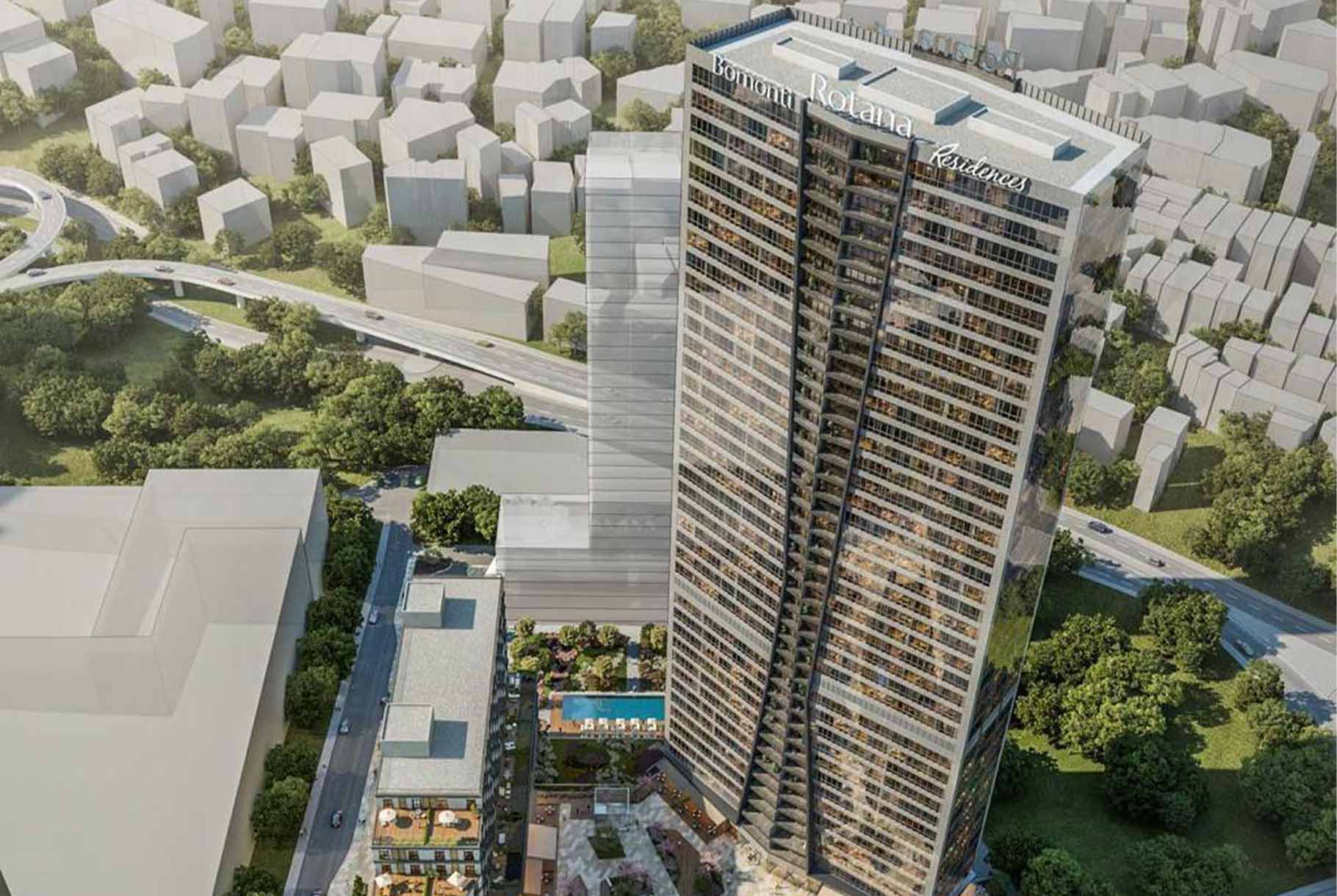 bomonti residences outside view