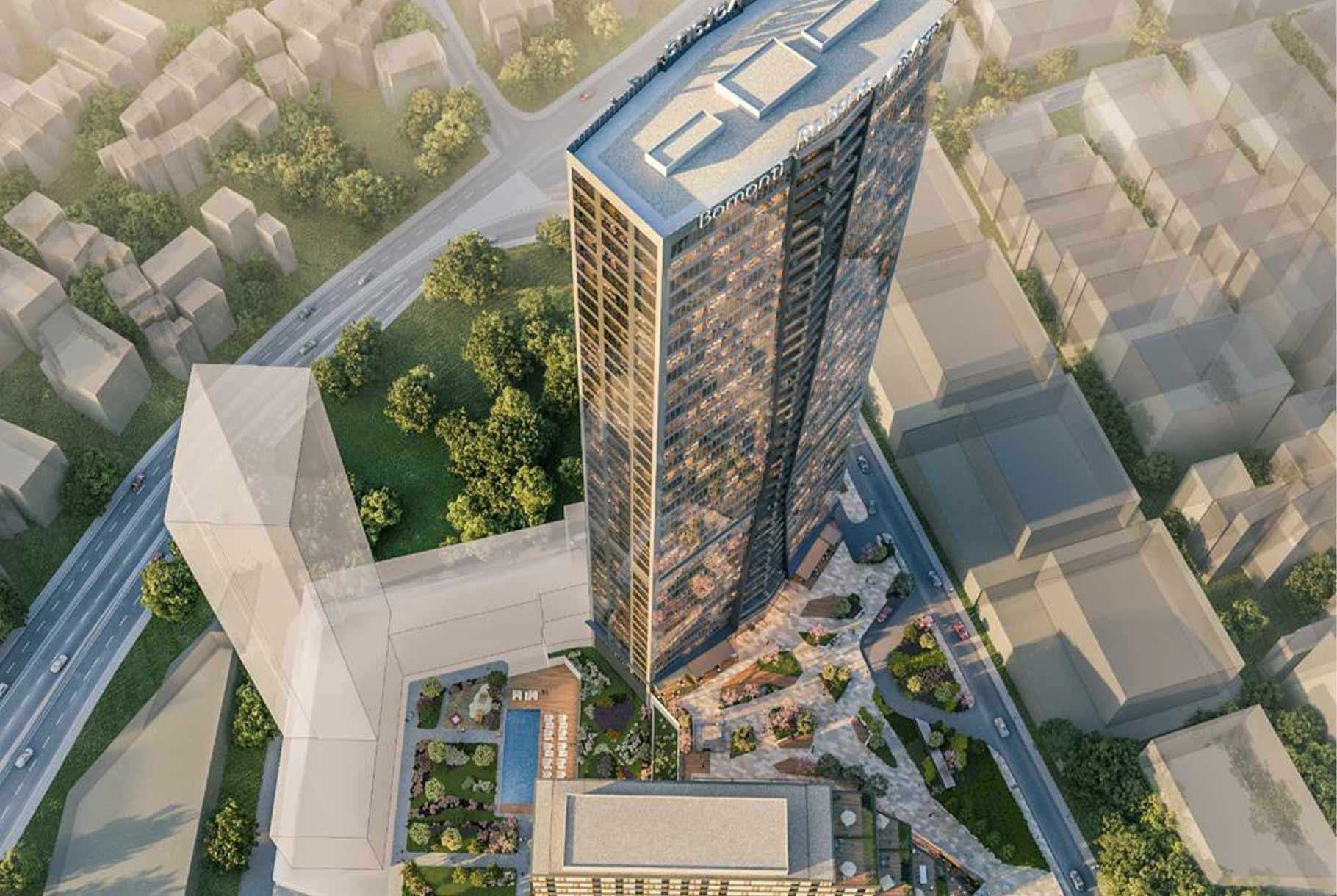 bomonti residences outside view
