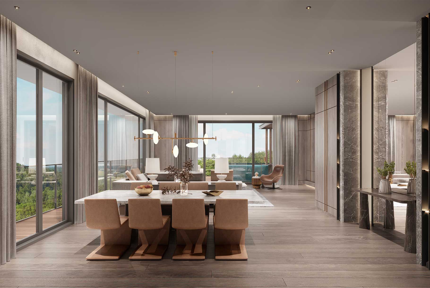 dap yeni levent dining room