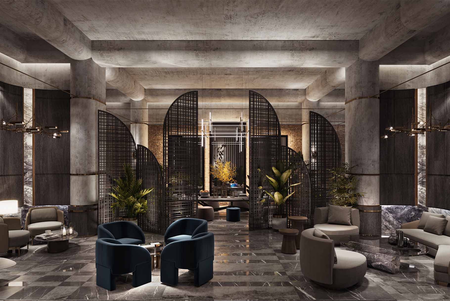 dap yeni levent lobby