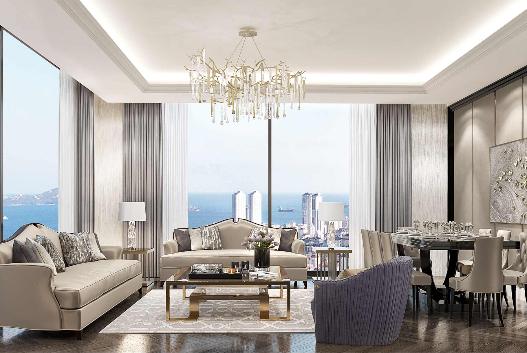dunya sehir maltepe living room
