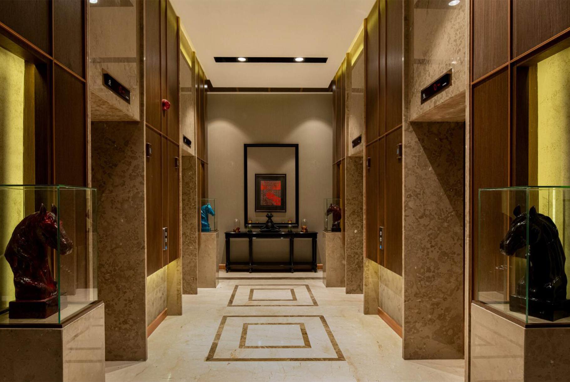 g tower hallway