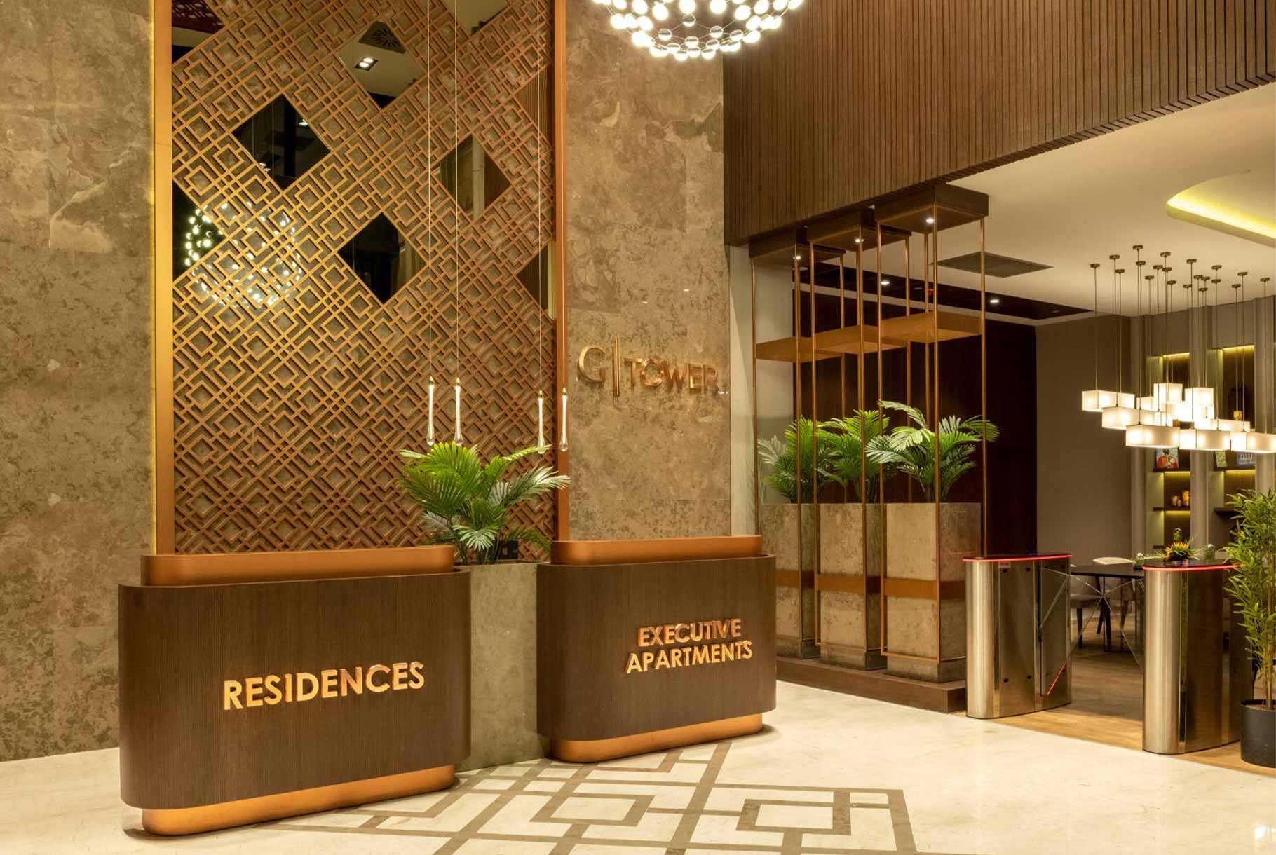 g tower reception